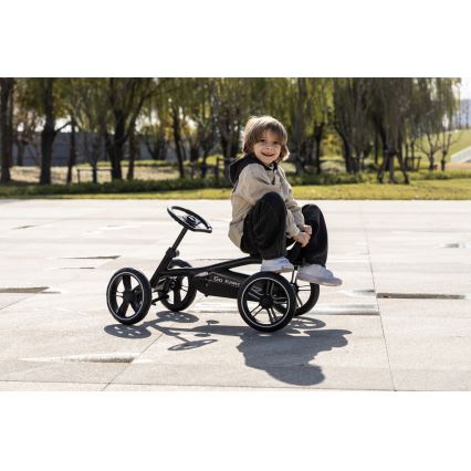 QPlay - Детска четириколка GO KART черна