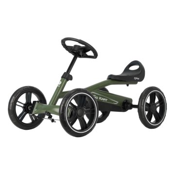 QPlay - Детска четириколка GO KART зелена