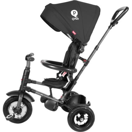 QPlay - Детска триколка 3в1 RITO AIR черен