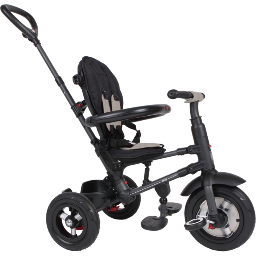 QPlay - Детска триколка 3в1 RITO AIR сив