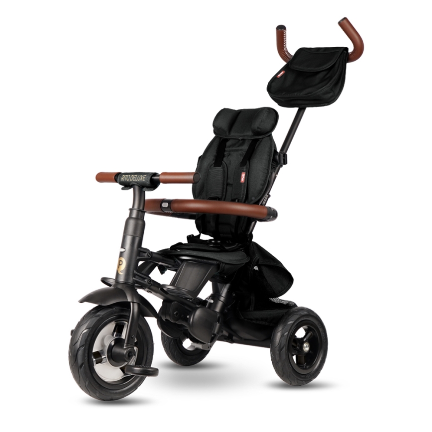 QPlay - Детска триколка RITO DELUXE (лимитирано специално издание) черен