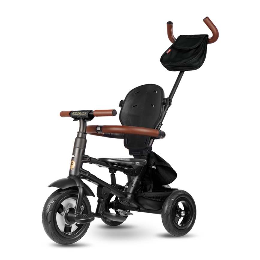 QPlay - Детска триколка RITO DELUXE (лимитирано специално издание) черен