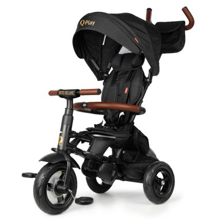 QPlay - Детска триколка RITO DELUXE (лимитирано специално издание) черен