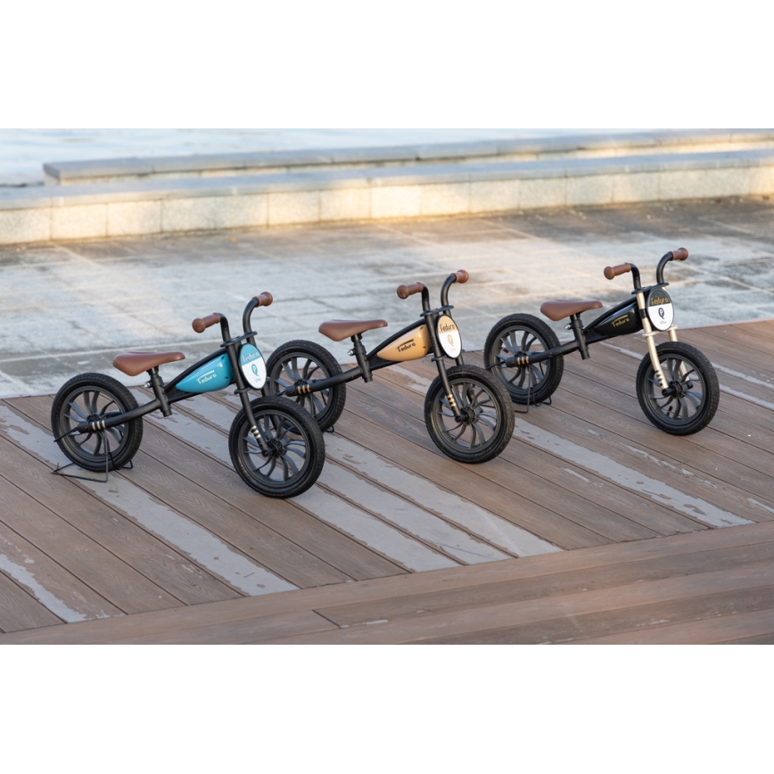 QPlay - Колело за бутане FEDURO черен/златист