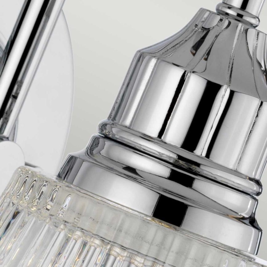 Quintiesse - LED стенна лампа за баня ADDISON 1xG9/3W/230V IP44 лъскав хром