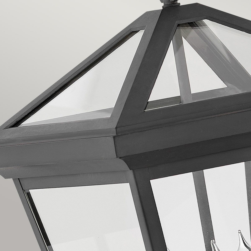 Quintiesse - Външна стенна лампа ALFORD L 3xE14/40W/230V IP44 черна