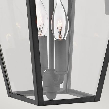 Quintiesse - Външна стенна лампа ALFORD M 2xE14/40W/230V IP44 черна