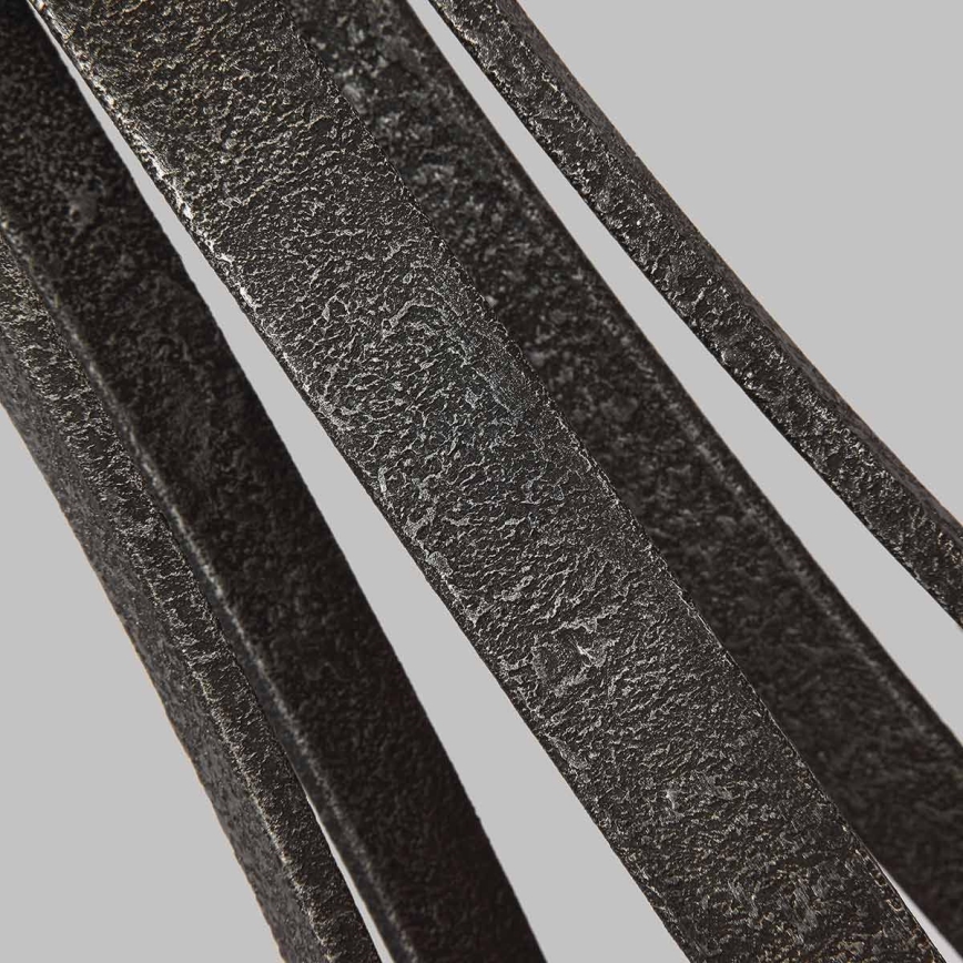 Quintiesse - Полилей на верига ANGELO 5xE27/60W/230V дъбов декор