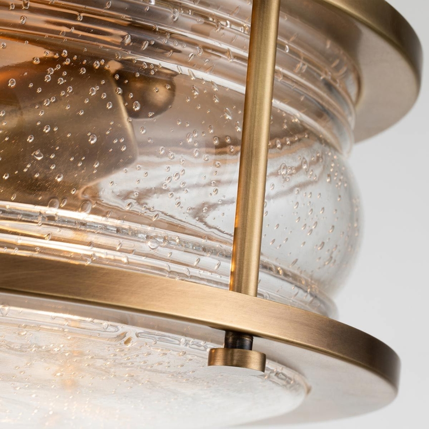 Quintiesse - Плафон за баня ASHLAND 2xE27/60W/230V Ø 30,5 см IP44 златист