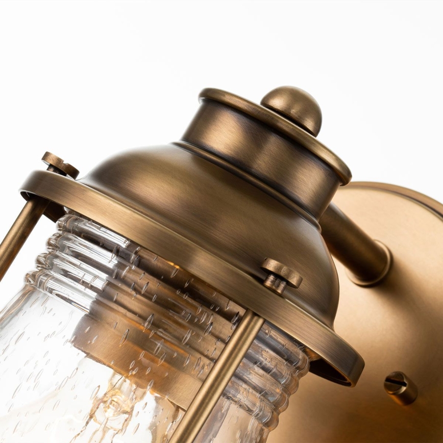 Quintiesse - Външна стенна лампа ASHLAND BAY 1xE27/60W/230V IP44 бронзова