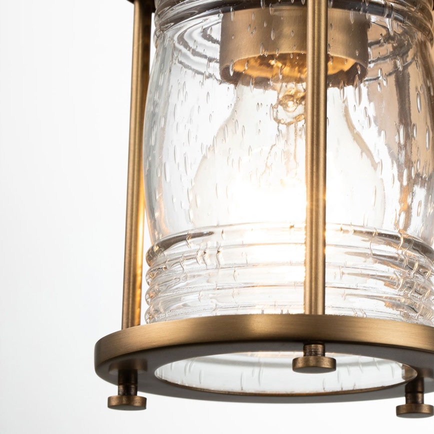 Quintiesse - Външна стенна лампа ASHLAND BAY 1xE27/60W/230V IP44 бронзова