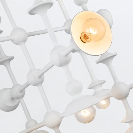 Quintiesse - Полилей на тръба CADENCE 18xE14/40W/230V бял