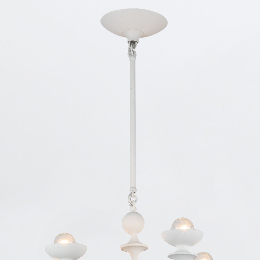 Quintiesse - Полилей на тръба CADENCE 18xE14/40W/230V бял