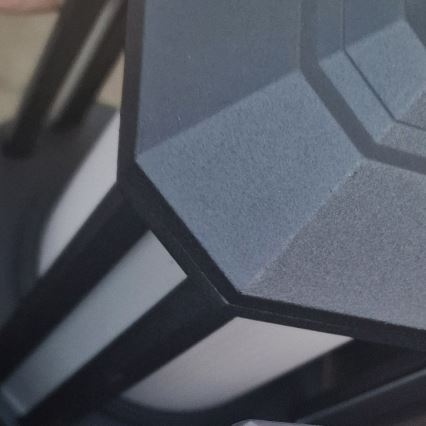 Quintiesse - Външно стенно осветително тяло CASTELLE M 1xE27/60W/230V IP44 черно