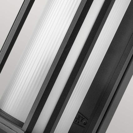 Quintiesse - Външно стенно осветително тяло CASTELLE M 1xE27/60W/230V IP44 черно