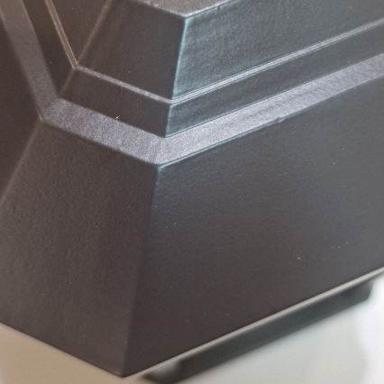 Quintiesse - Външно стенно осветително тяло CASTELLE M 1xE27/60W/230V IP44 черно