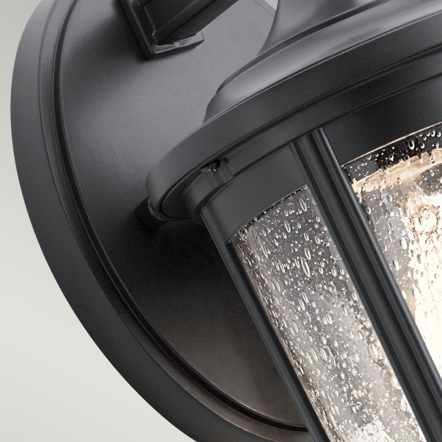 Quintiesse - Външна стенна лампа FAIRFIELD M 1xE27/60W/230V IP44 черна