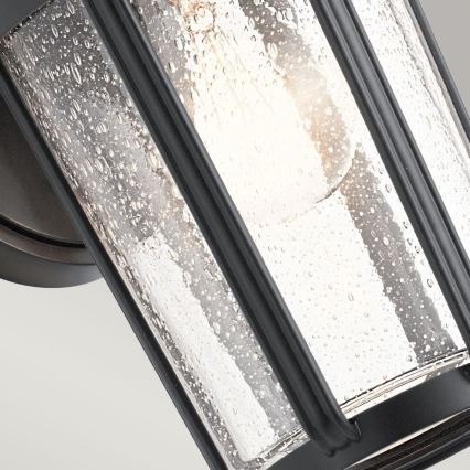 Quintiesse - Външна стенна лампа FAIRFIELD M 1xE27/60W/230V IP44 черна