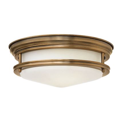 Quintiesse - Външно таванно осветително тяло HADRIAN 2xE27/40W/230V пр. 30,5 см IP44 бронзово