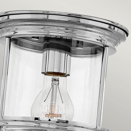 Quintiesse - Външно таванно осветително тяло HADRIAN 1xE27/60W/230V Ø 16,8 см IP44