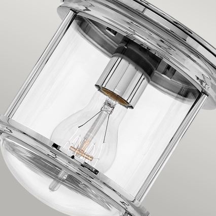 Quintiesse - Външно таванно осветително тяло HADRIAN 1xE27/60W/230V Ø 16,8 см IP44