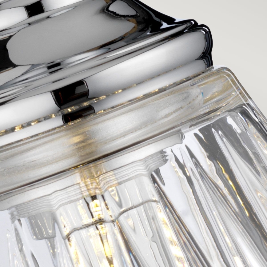 Quintiesse - LED стенна лампа за баня KEYNES 1xG9/3W/230V IP44 лъскав хром