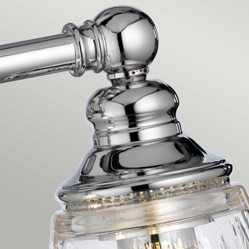 Quintiesse - LED стенен аплик за баня KEYNES 2xG9/3W/230V IP44 лъскав хром