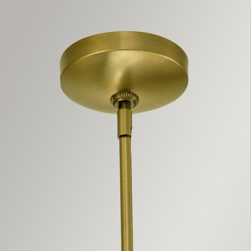 Quintiesse - Пендел с прът KIMROSE 1xE27/60W/230V Ø 17,8 см златен