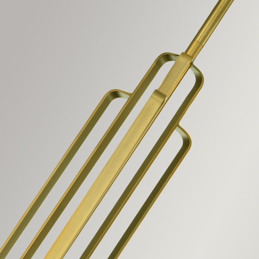 Quintiesse - Пендел с прът KIMROSE 1xE27/60W/230V Ø 17,8 см златен