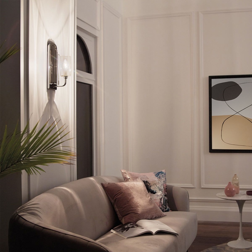 Quintiesse - Стенно осветително тяло KIMROSE 1xE14/40W/230V лъскав хром