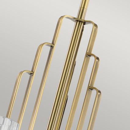 Quintiesse - Полилей на штанга KIMROSE 6xE14/40W/230V Ø 68,6 cm, златист