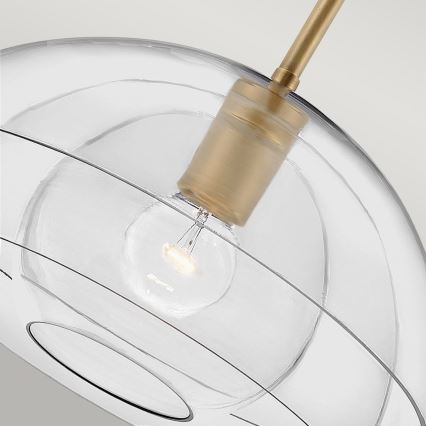 Quintiesse - Полилей на штанга LOTUS 1xE27/60W/230V Ø 40,7 см златист
