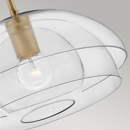 Quintiesse - Полилей на штанга LOTUS 1xE27/60W/230V Ø 40,7 см златист