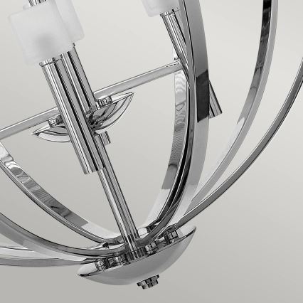 Quintiesse - LED полилей на кабел MONDO 8xG9/3W/230V Ø 71,3 см лъскав хром