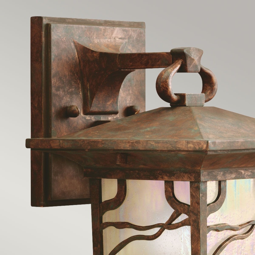 Quintiesse - Външна стенна лампа MORRIS S 1xE27/60W/230V IP44 бронзова