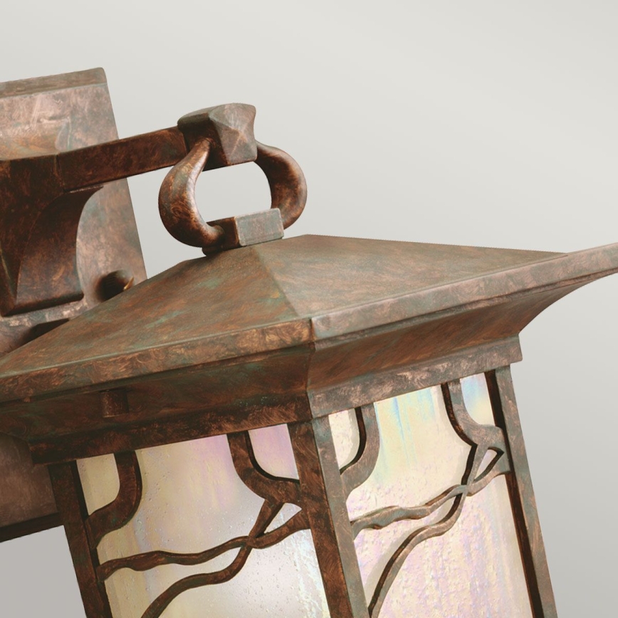 Quintiesse - Външна стенна лампа MORRIS S 1xE27/60W/230V IP44 бронзова