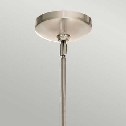 Quintiesse - Полилей на прът NYE 6xE14/40W/230V диаметър 71,1 см матов хром