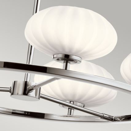 Quintiesse - LED полилей за баня с прът PIM 5xG9/3W/230V Ø 71,1 см IP44 лъскав хром