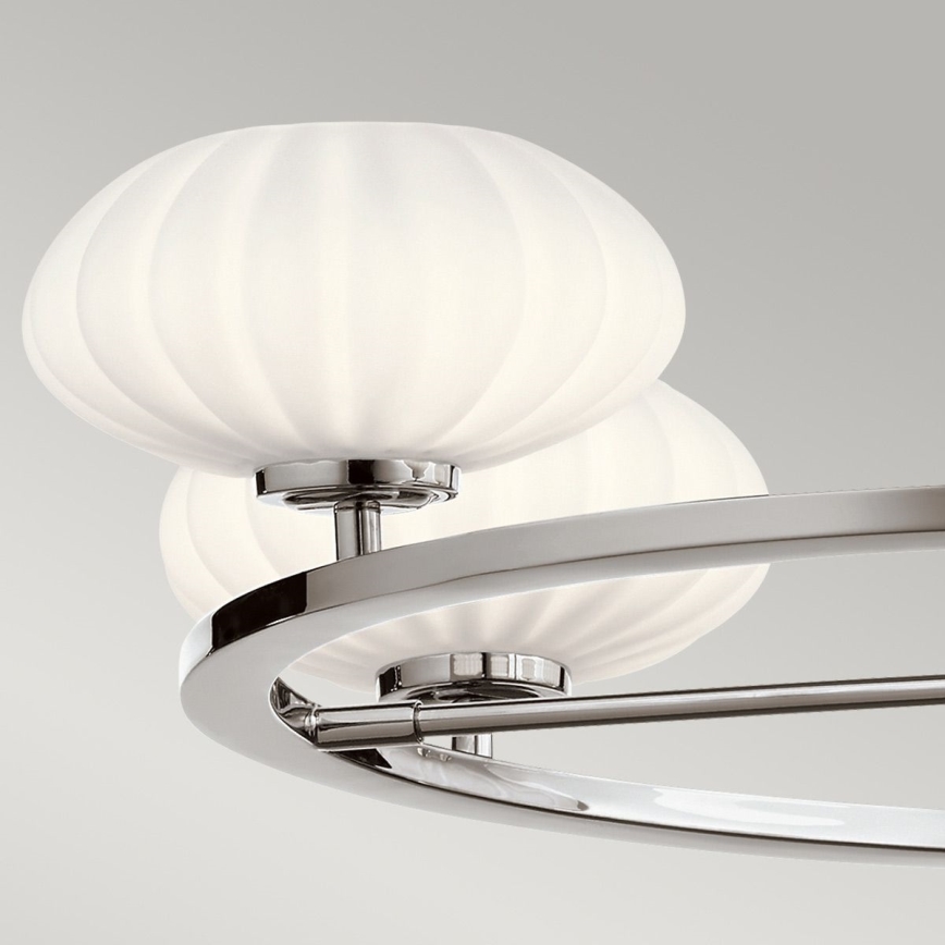 Quintiesse - LED полилей за баня с прът PIM 5xG9/3W/230V Ø 71,1 см IP44 лъскав хром