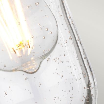 Quintiesse - Стенно осветително тяло за баня RIGBY 1xE27/40W/230V IP44 бронзово