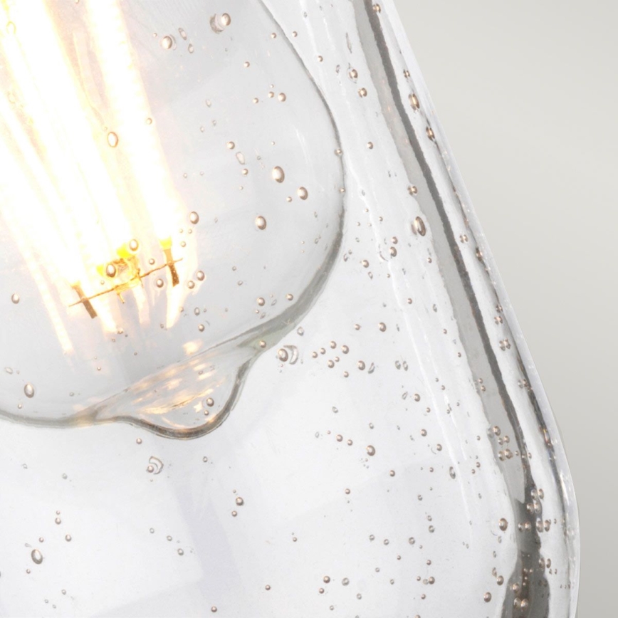 Quintiesse - Стенно осветително тяло за баня RIGBY 1xE27/40W/230V IP44 бронзово