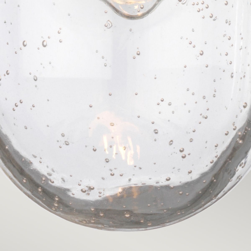 Quintiesse - Стенно осветително тяло за баня RIGBY 1xE27/40W/230V IP44 бронзово