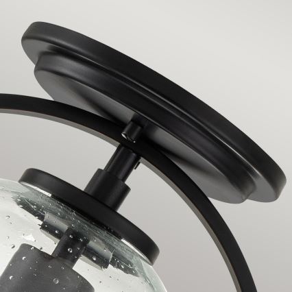 Quintiesse - Плафон SOMERSET 1xE27/60W/230V Ø 28,2 см черен