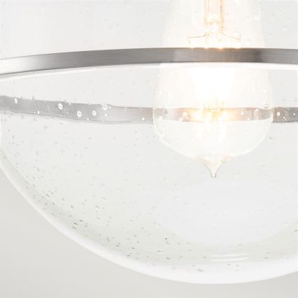 Quintiesse - Плафон SOMERSET 1xE27/60W/230V Ø 28,2 см матов хром