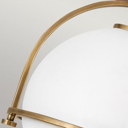 Quintiesse - Таванно осветително тяло SOMERSET 1xE27/60W/230V Ø 28,2 см златисто