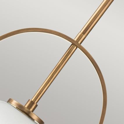 Quintiesse - Полилей на тръба SOMERSET 1xE27/60W/230V Ø 28,9 см бронзов