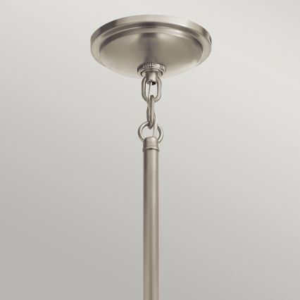 Quintiesse - Полилей на тръба TOLLIS 1xE27/40W/230V Ø 40,8 см матов хром