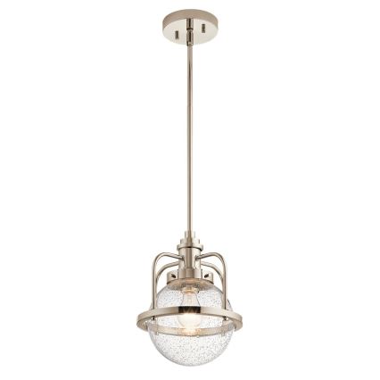 Quintiesse - Външен полилей на тръба TRIOCENT 1xE27/40W/230V IP44 лъскав хром