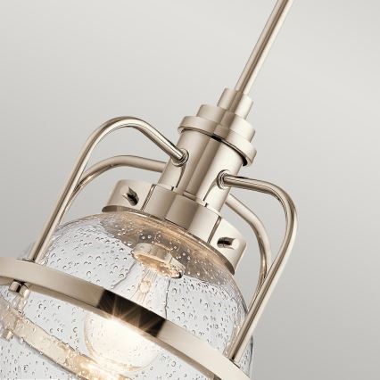 Quintiesse - Външен полилей на тръба TRIOCENT 1xE27/40W/230V IP44 лъскав хром