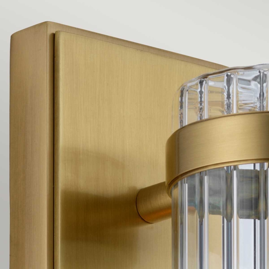 Quintiesse - LED стенен осветител за баня WELLINGTON 1xE27/7W/230V IP44 златист